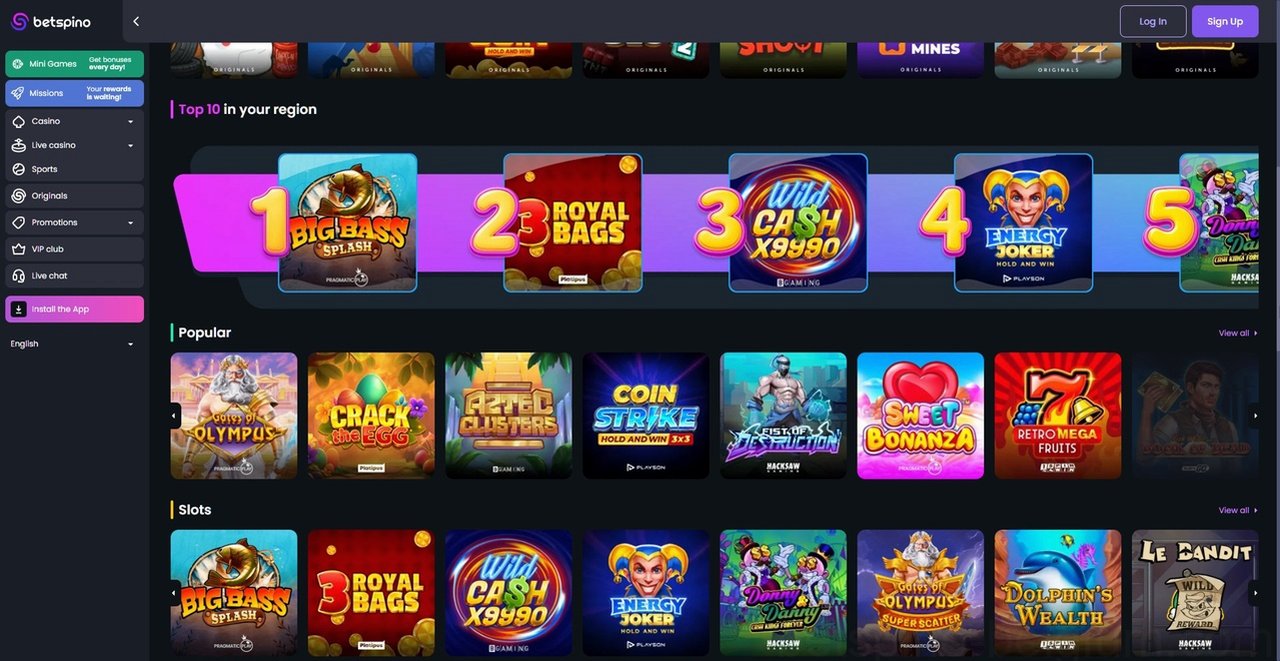 Betspino Casino Casino